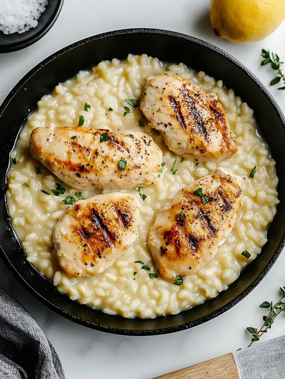 A bowl of chicken and rice with Parmesan cheese recipe.
