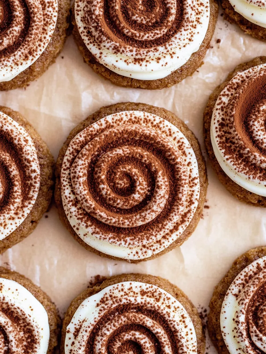 Tiramisu cookies delight.