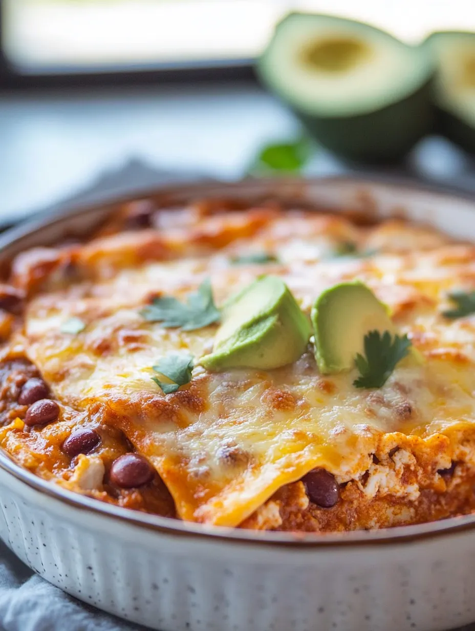 A plate of bean and cheese enchiladas.
