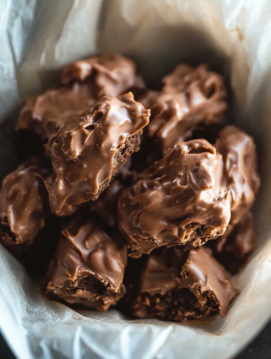 A bowl of homemade 100 Grand candy.