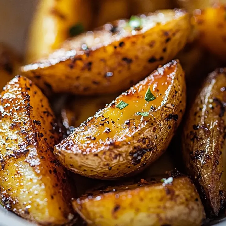 Potato wedges with a chipotle mayo dipping sauce.