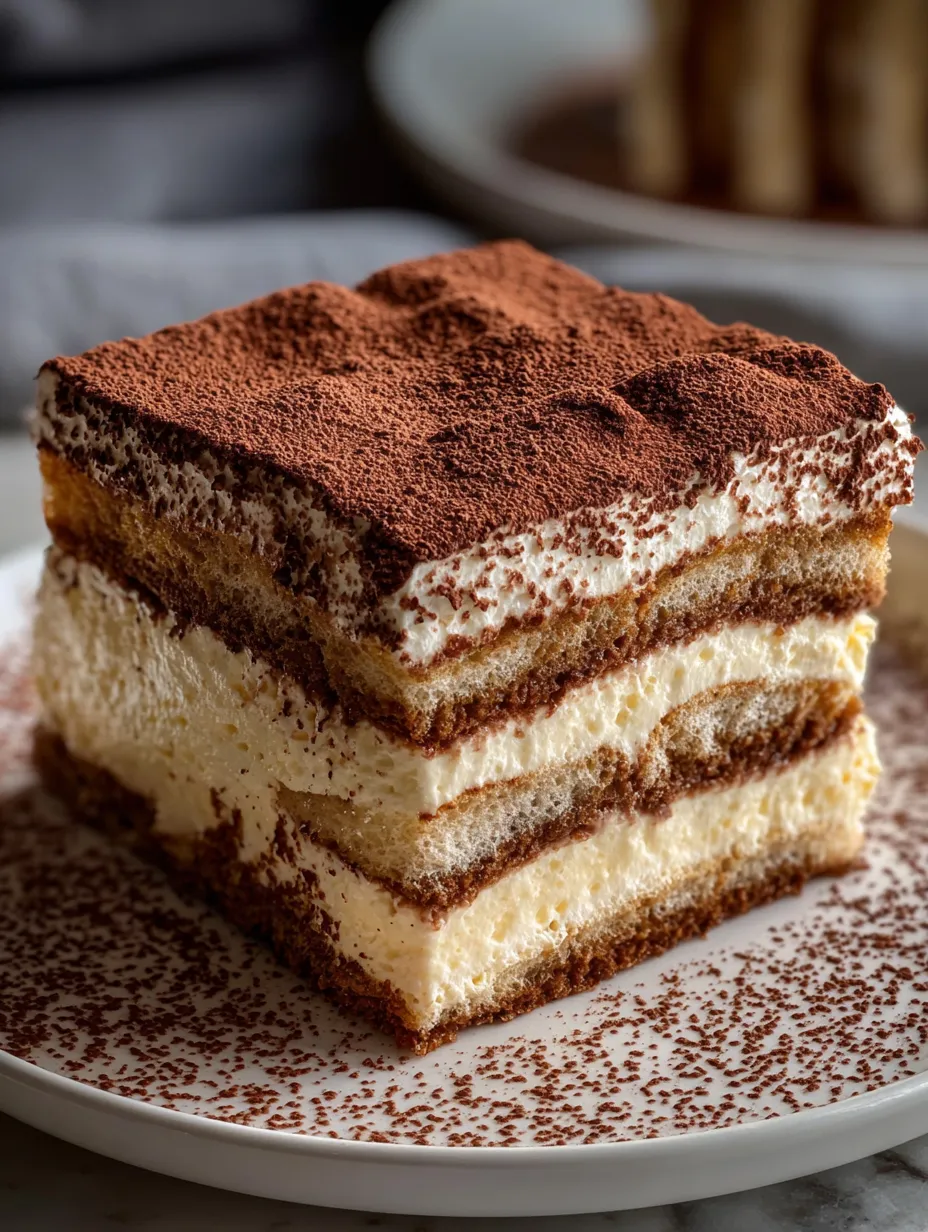 A slice of cake with chocolate and white frosting.