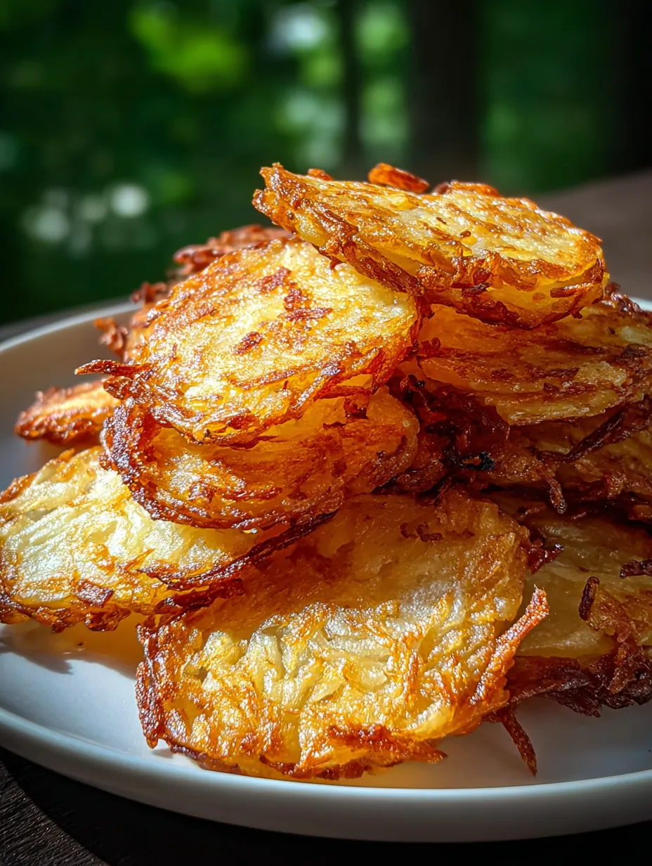 A plate of fried potatoes.