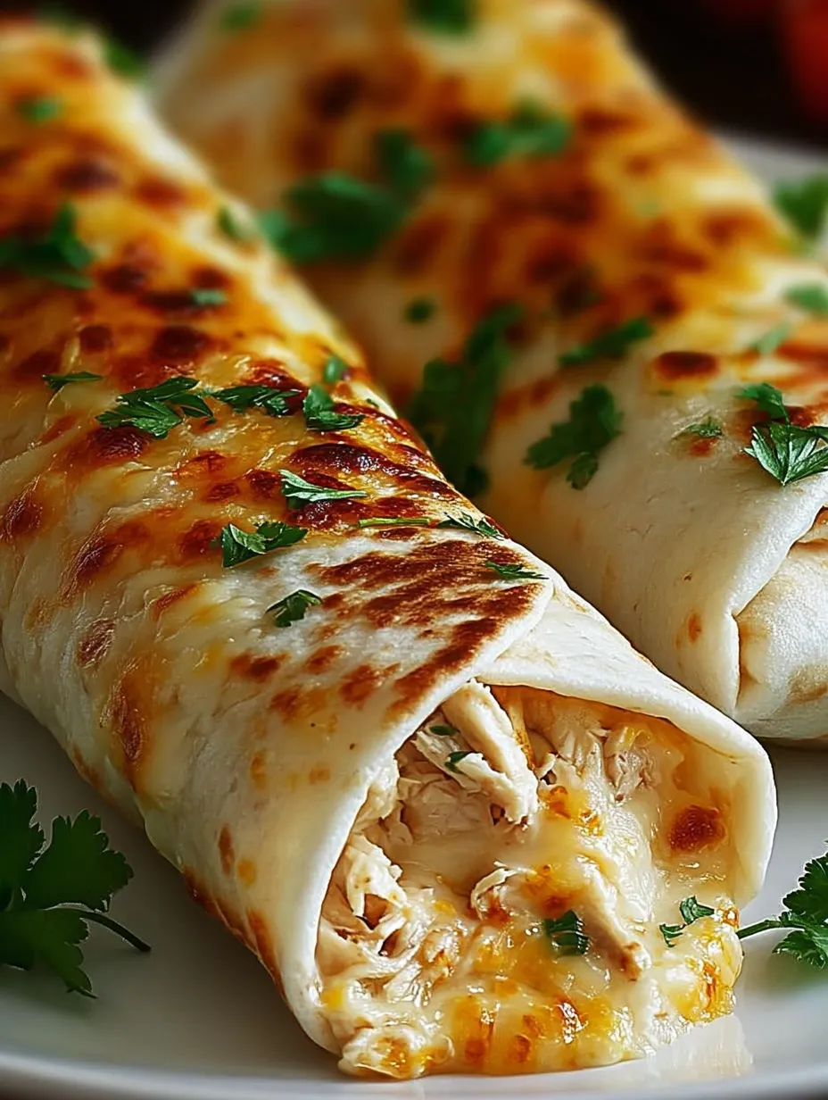 A plate of food with a burrito and a chicken wrap.