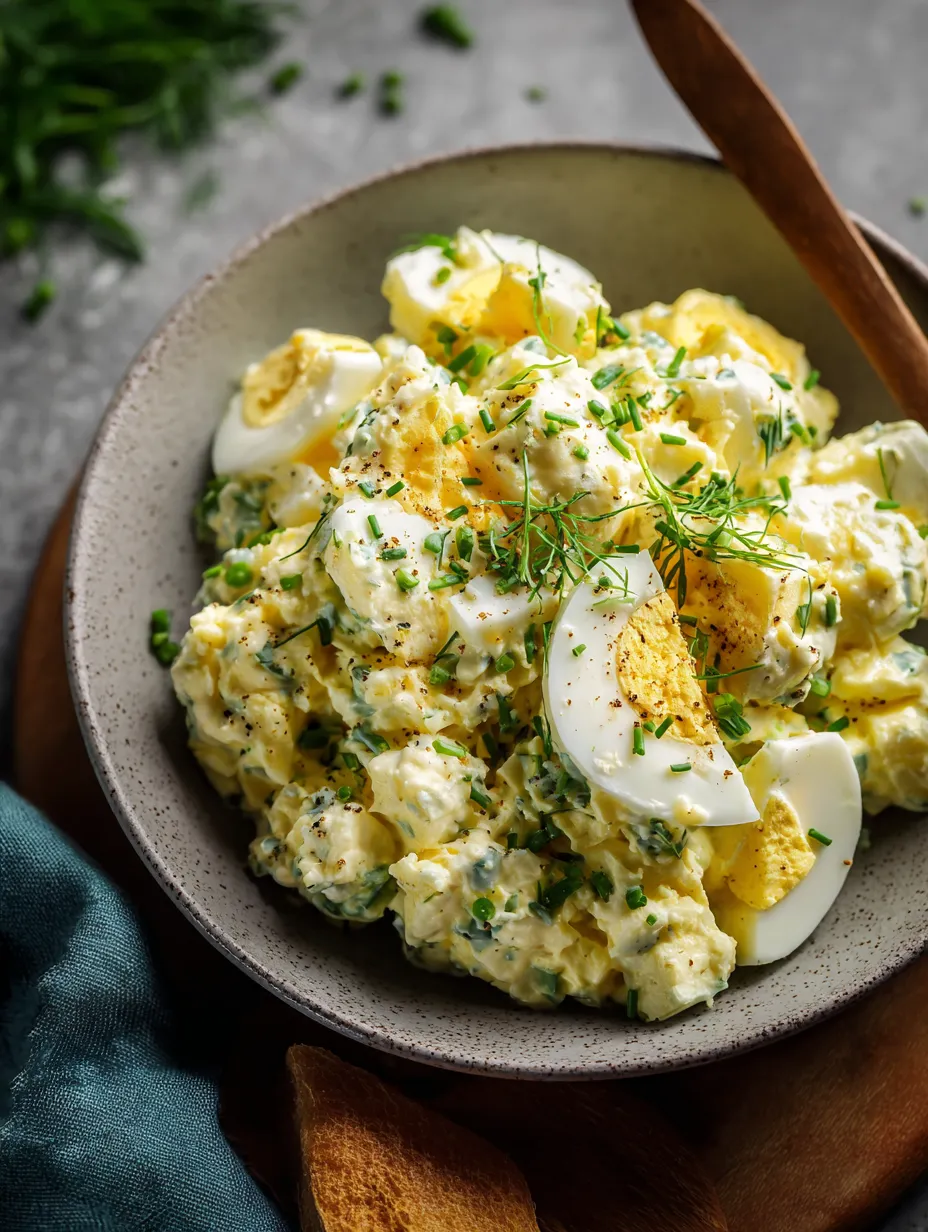 A bowl of food with eggs, peppers, and other vegetables.