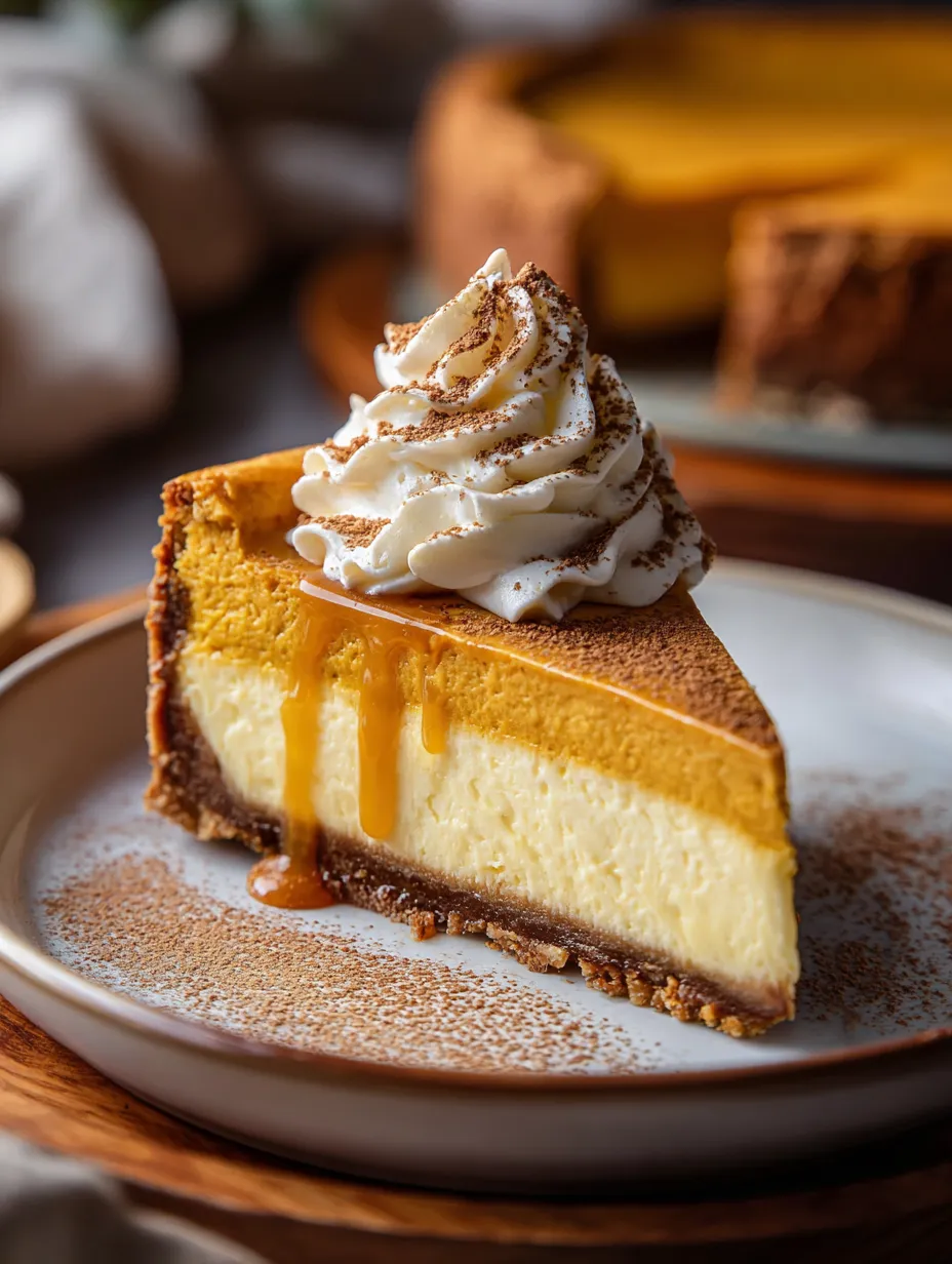 A slice of pie with whipped cream on top.