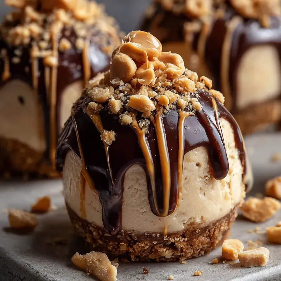A chocolate dessert with nuts on top.
