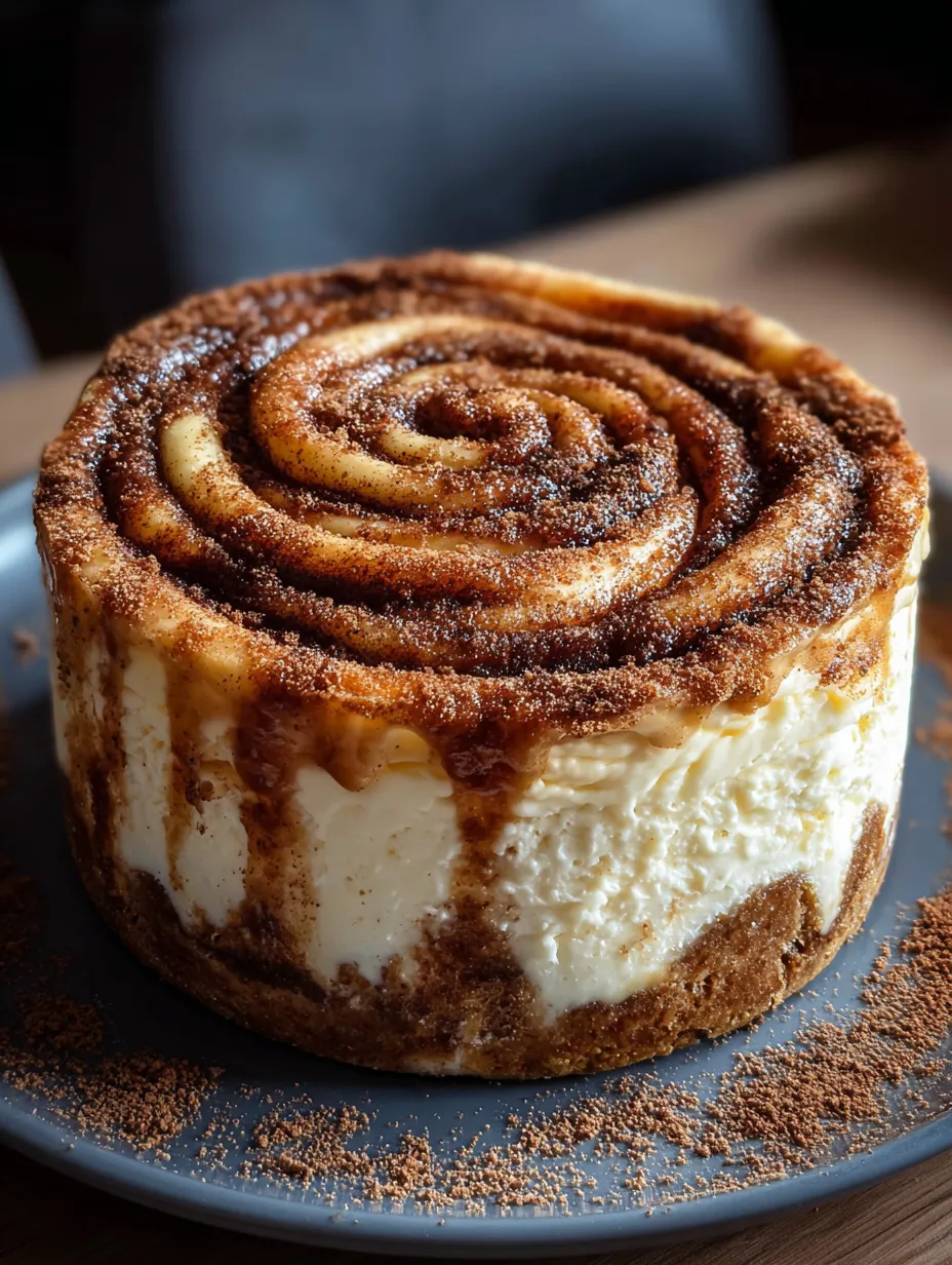 A cake with a swirl of caramel and vanilla.