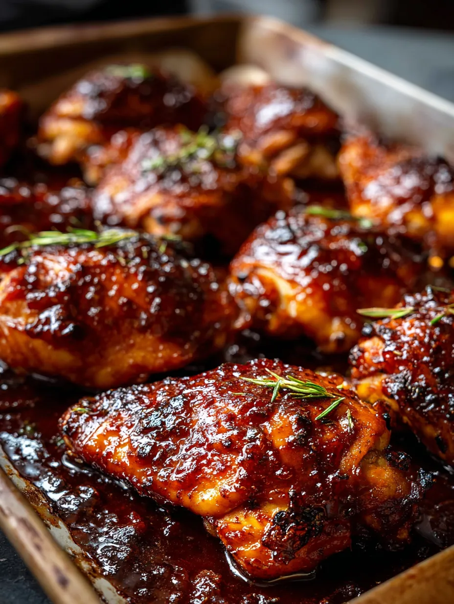 Chicken with sauce.