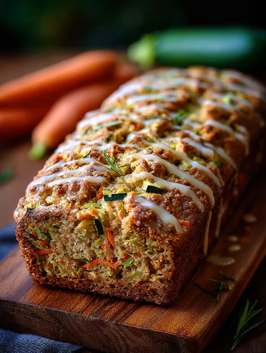 A loaf of bread with carrots on top.
