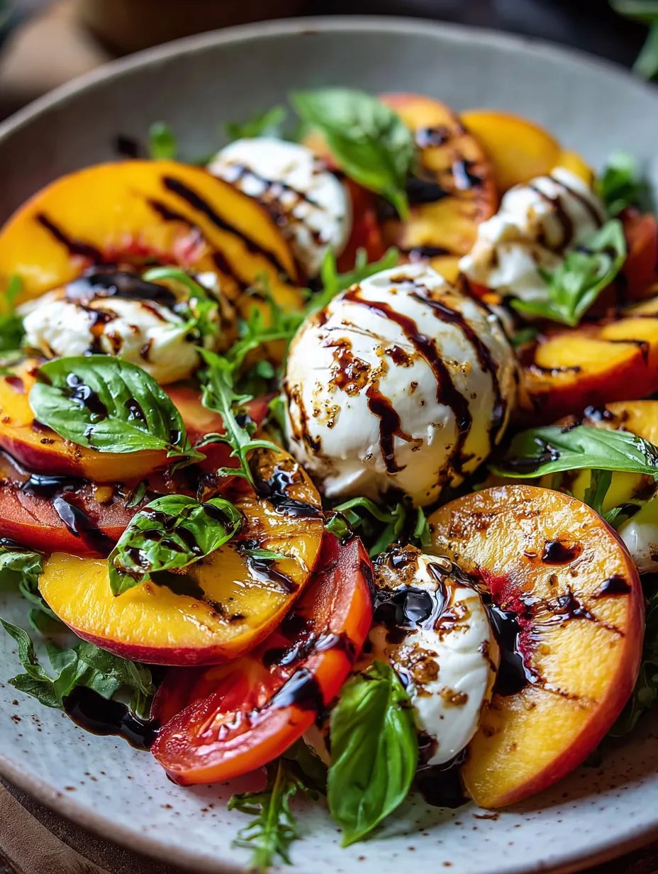 A plate of food with a tomato, basil, and cheese.