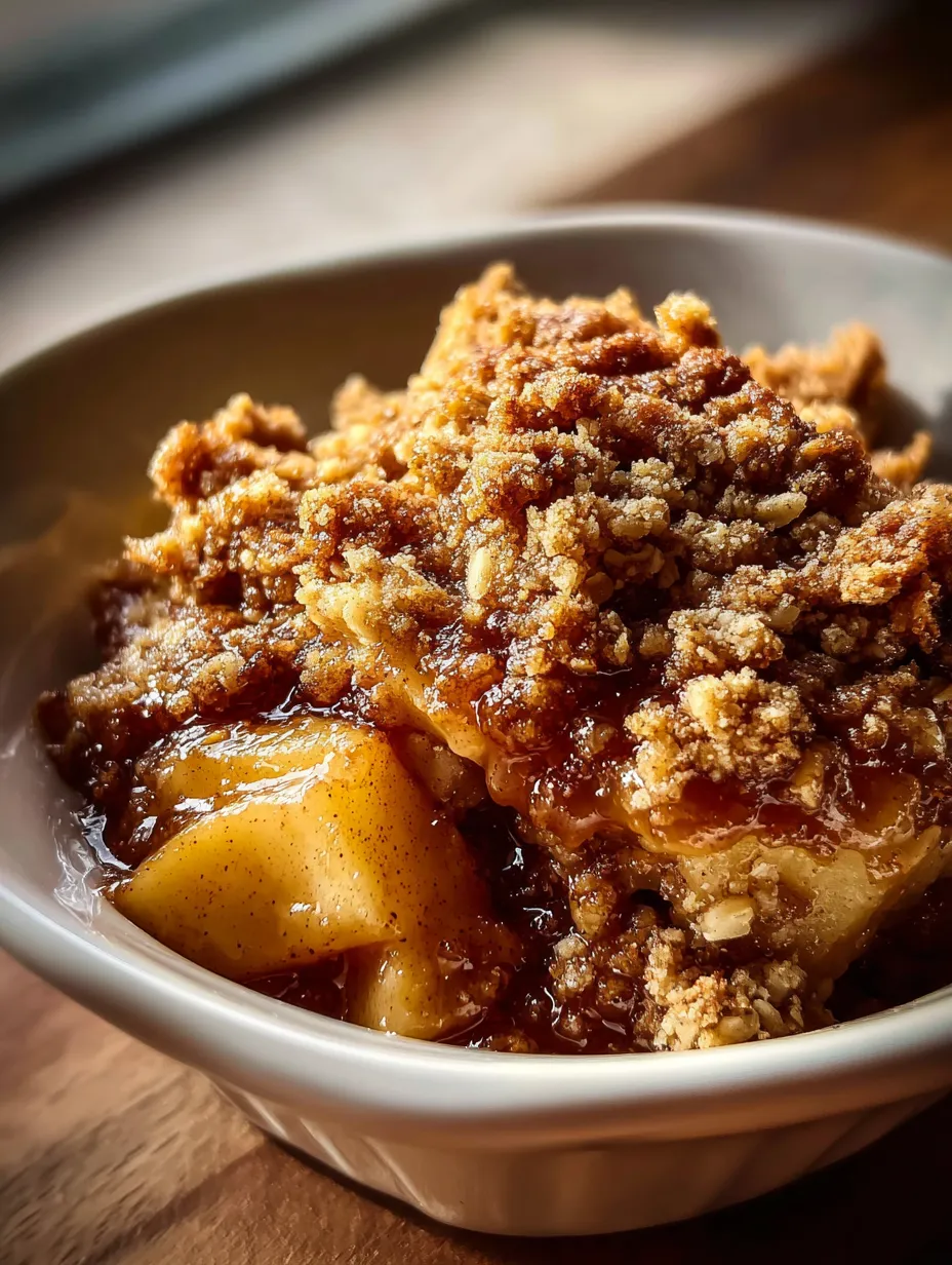 A bowl of food with a brown sauce.