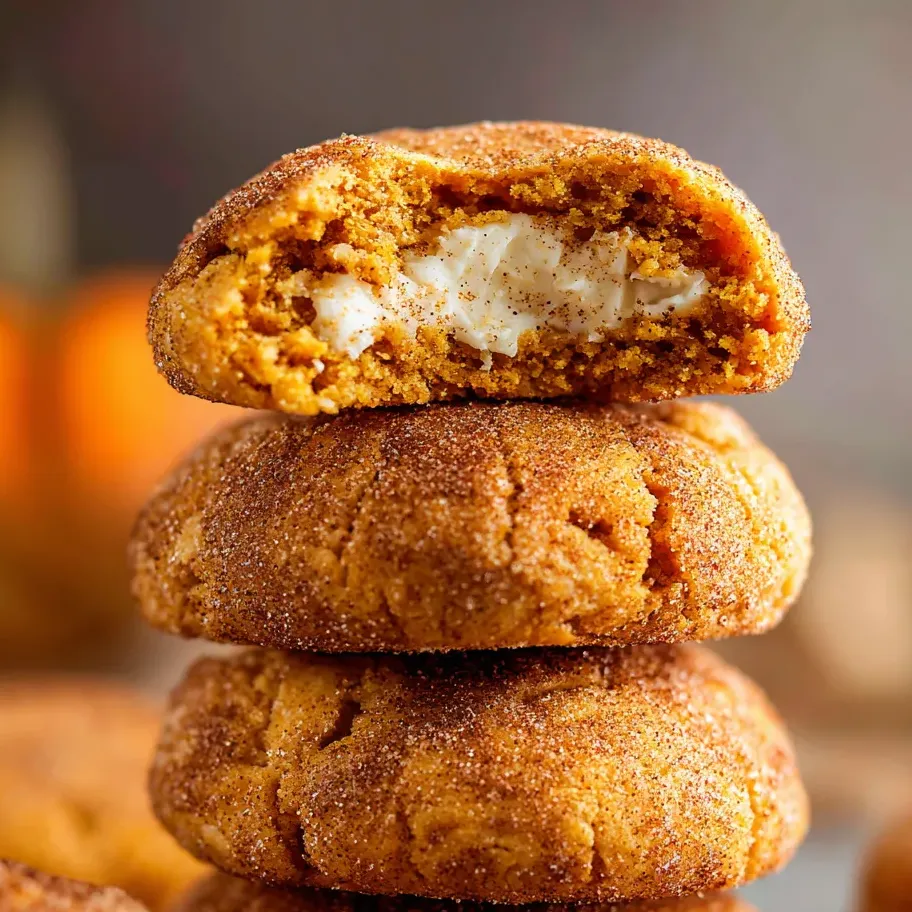 A stack of cookies with white frosting.