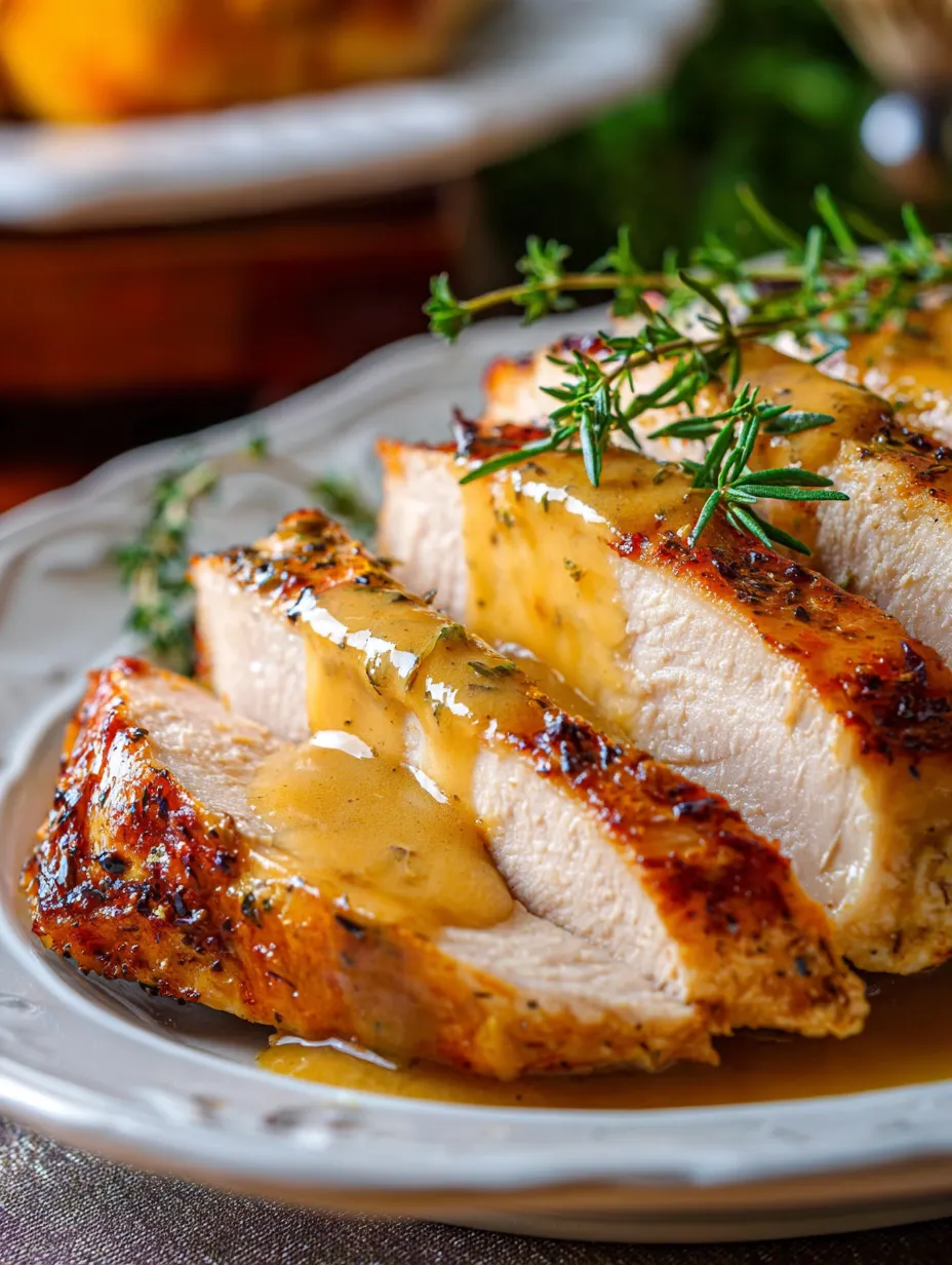 A plate of chicken with sauce.