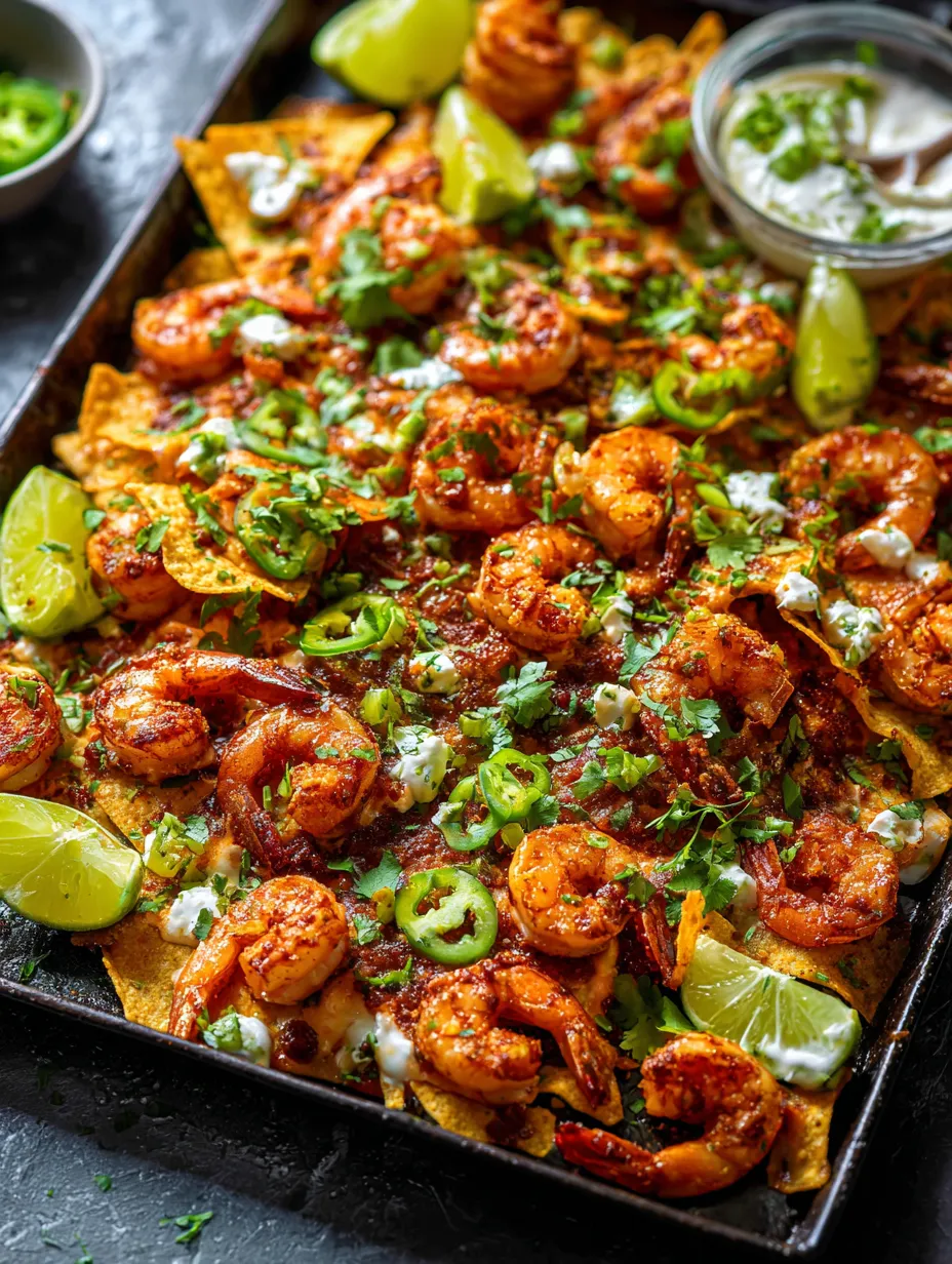 A pan of shrimp and vegetable tacos.