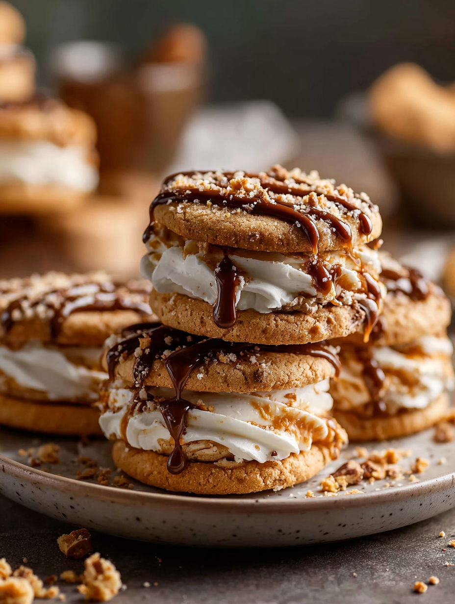 Banoffee Pie Cookies.