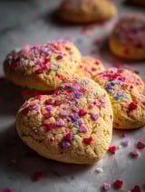 A plate of heart shaped cookies.