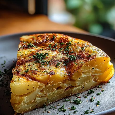 A slice of pizza with herbs on top.