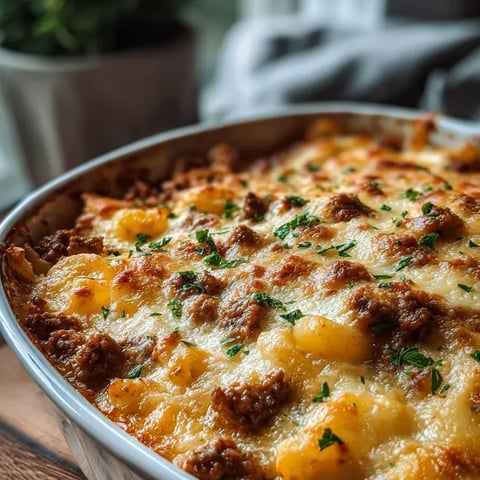 A bowl of food with a spoon in it.
