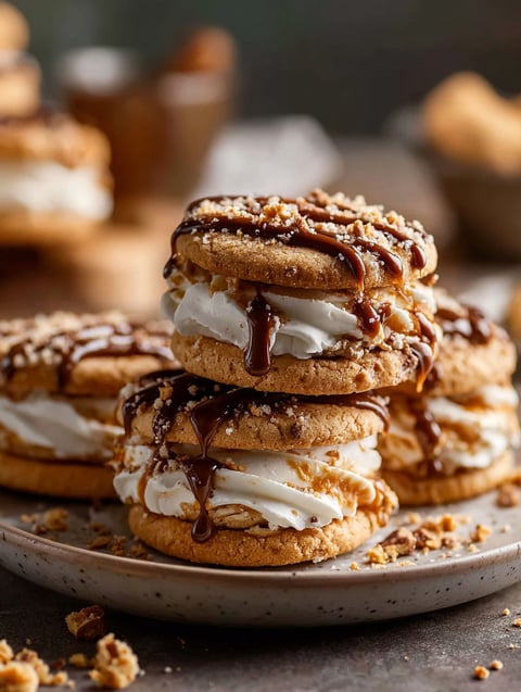 Banoffee Pie Cookies.